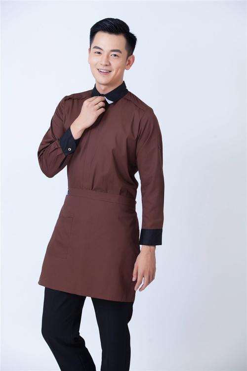 產品列表 酒店服裝 > 酒店工作服短袖咖啡西餐廳快餐店制服餐飲火鍋店